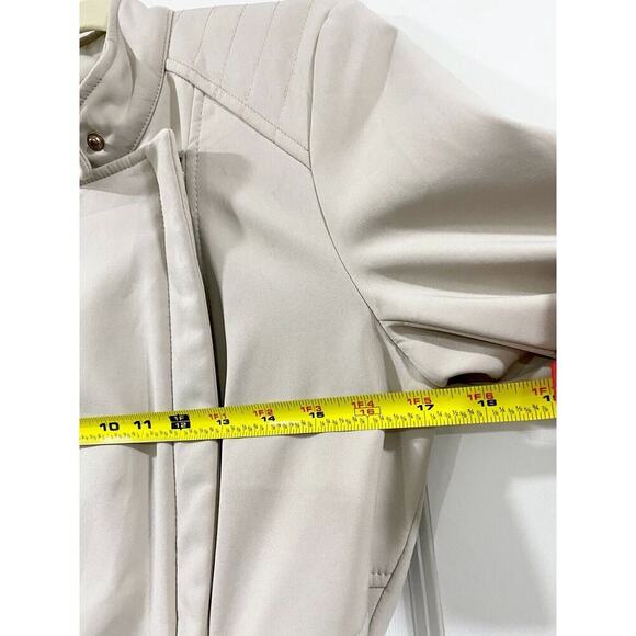 Kenneth Cole New York Beige Belted Trench Coat Women’s XS Classic Chic - Picture 10 of 12